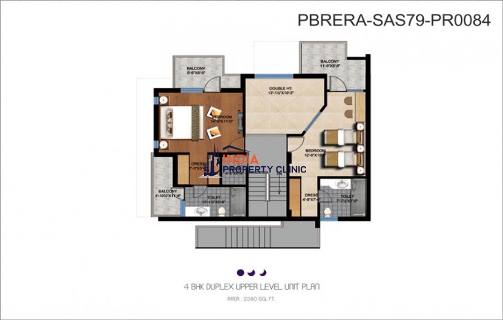 2 BHk Apartment For Sale Sushma Crescent